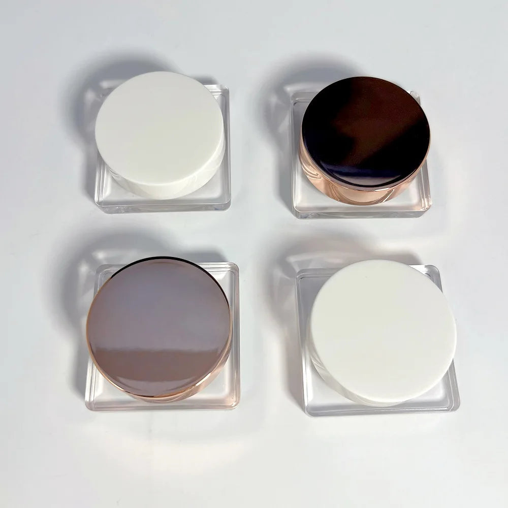 Clear eyebrow styling soap with brush