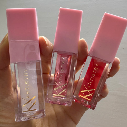 big brush 30 color changing lip oil pigmented magic moisturizing flavouring fruit clear vegan pink lipgloss lip gloss