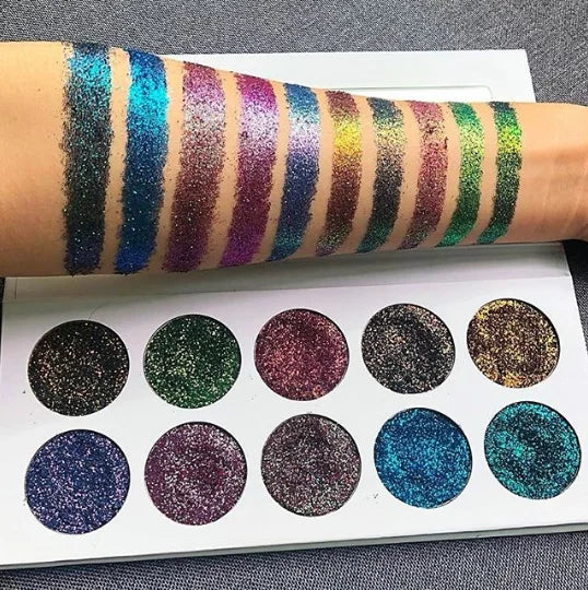 glitter nake cosmetics eyeshadow palette makeup