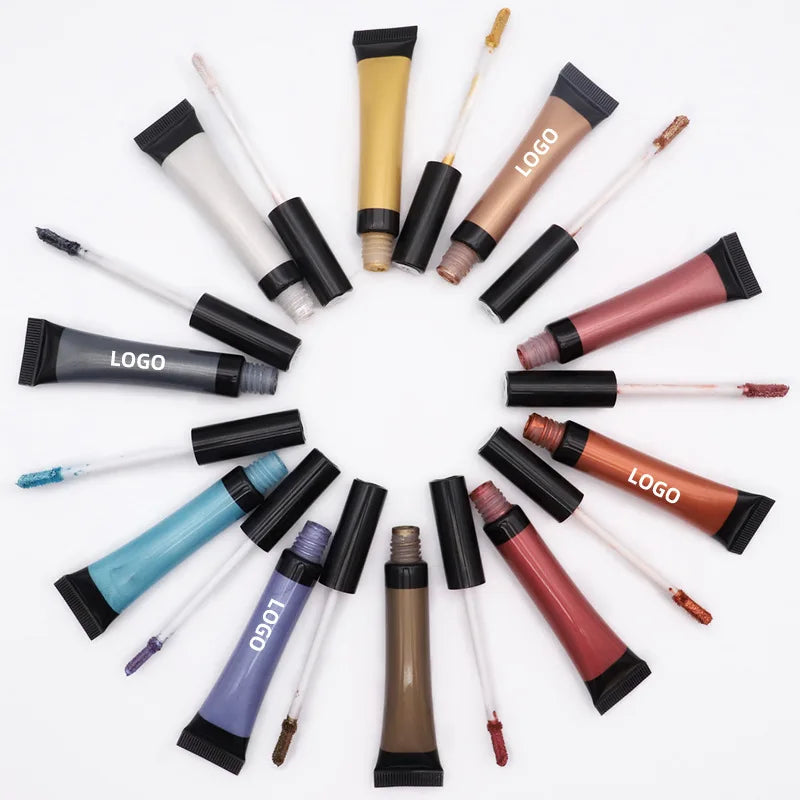 Shimmer glitter liquid eyeshadow in 10 colors
