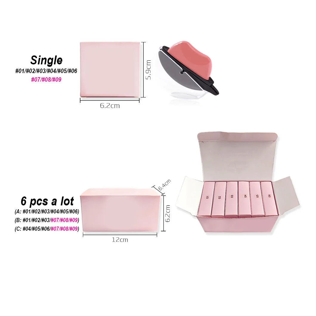 high quality professional matte lipstick long-lasting waterproof lip gloss with high pigment