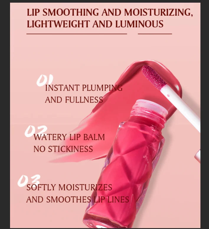 popular style 22 colors silver tube mirror glow lip glaze moisturizing smoothing lightweight lip gloss