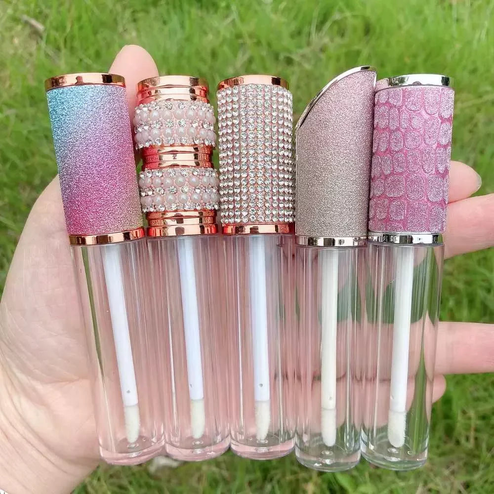 hot sale empty lip gloss tubes cute lipgloss bottle cosmetic packaging container