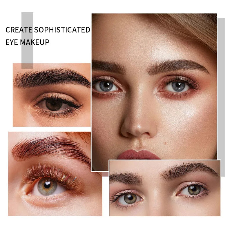3 tube clear and white brow gel set