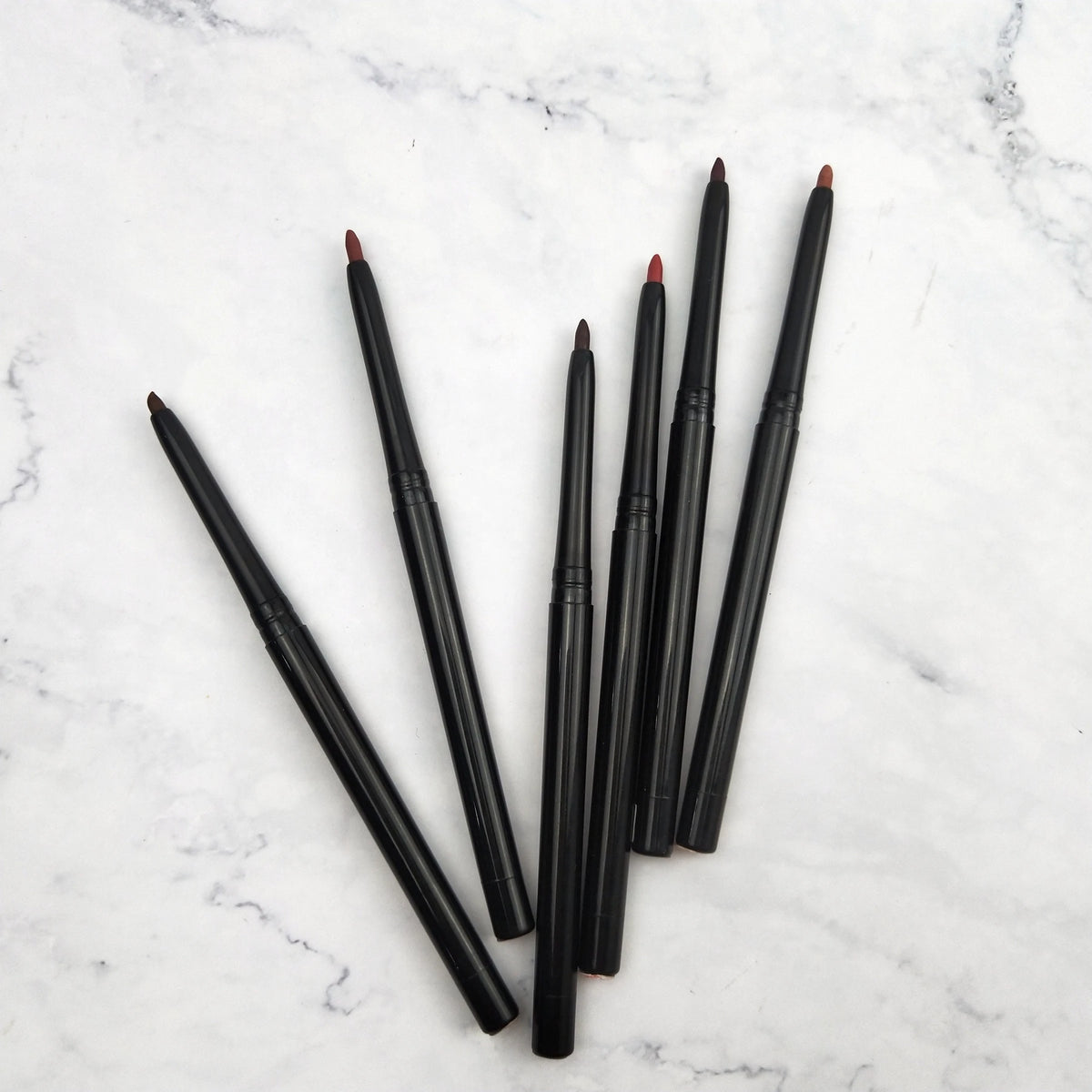 waterproof brown nude lipliner pencil high pigment matte 12 colors mechanical lip pencil