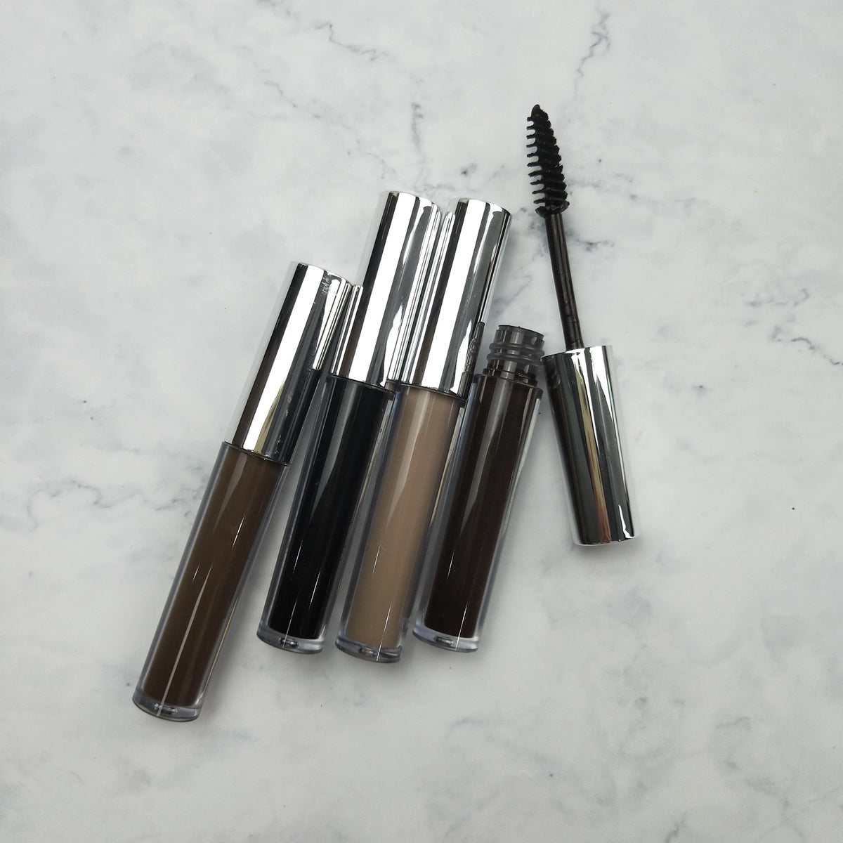 makeup tinted brow gel waterproof long lasting liquid eyebrow fixing gel brown colors tinted eyebrow gel