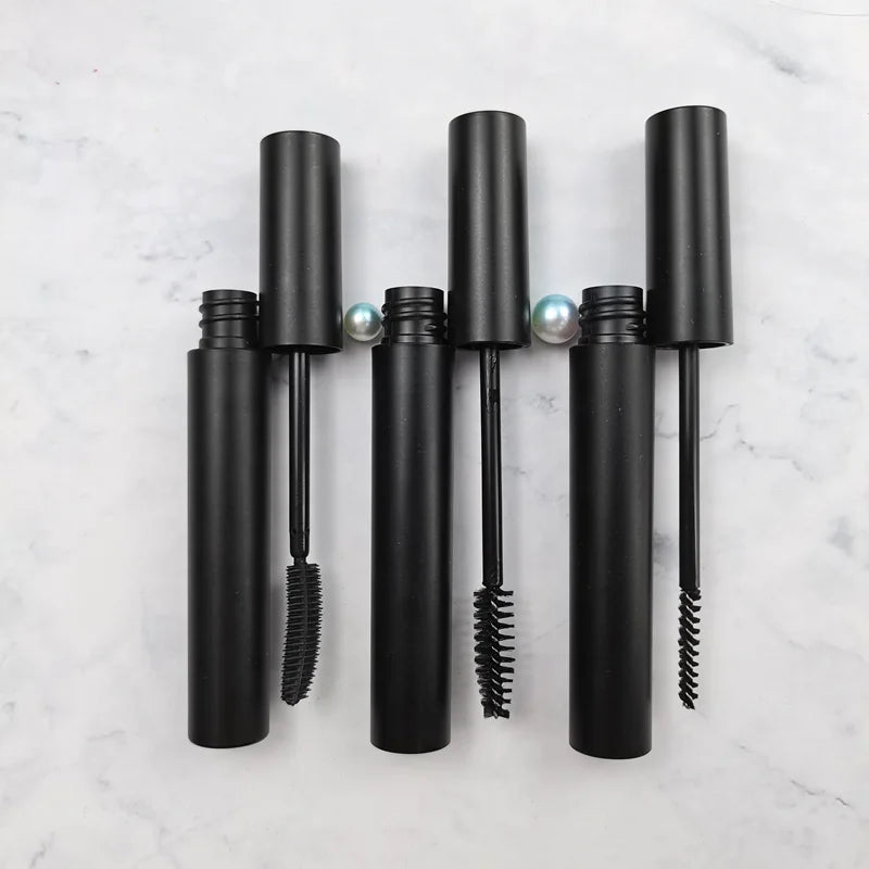 black eyebrow gel tube waterproof empty mascara bottle cosmetic packaging mascara tubes