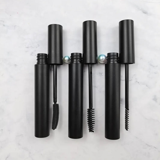 black eyebrow gel tube waterproof empty mascara bottle cosmetic packaging mascara tubes
