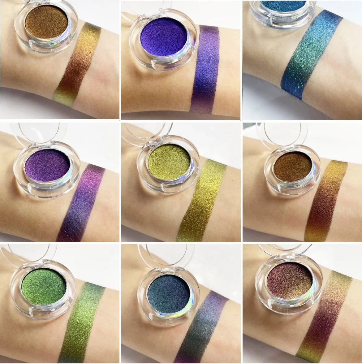 Chameleon pearl pigment 9-color eyeshadow palette