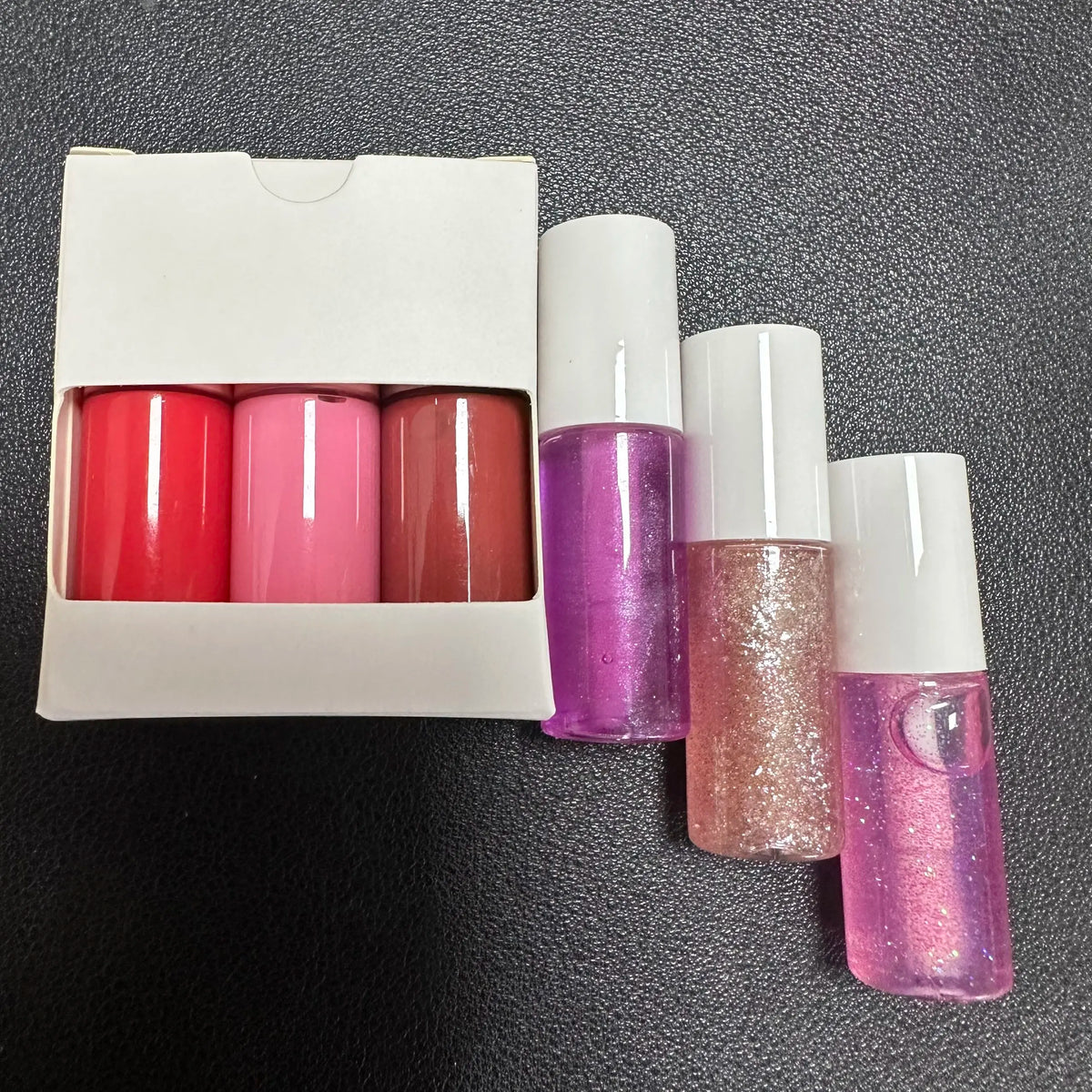 diy 3 in 1 lip gloss set lip gloss set matte liquid lipstick set choose your liked colors for filled in 3 ml tube