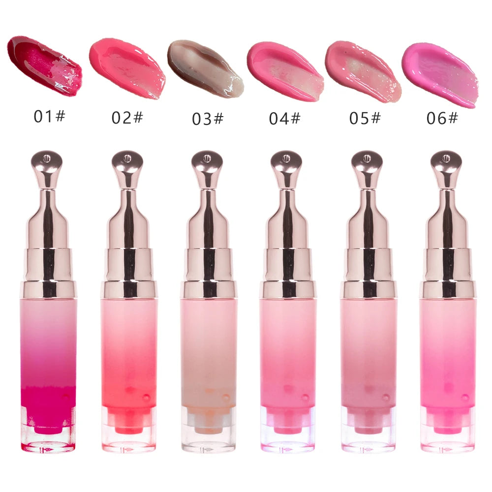 lip treatment 8 colors natural moisturizing lip smooth cool vegan lip oil
