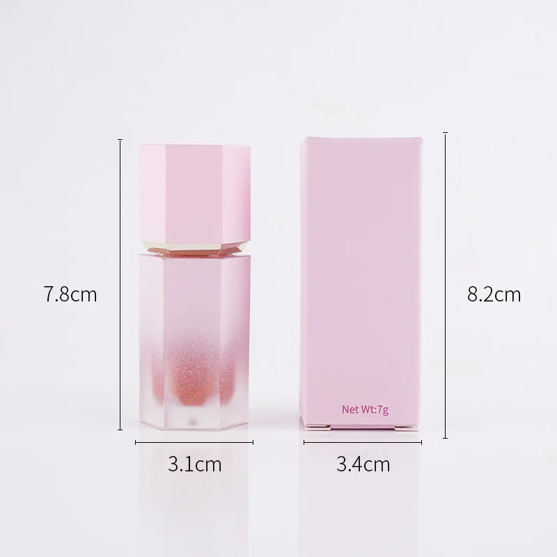 high pigment liquid blush long lasting waterproof hot selling 8 color cheek color liquid blush