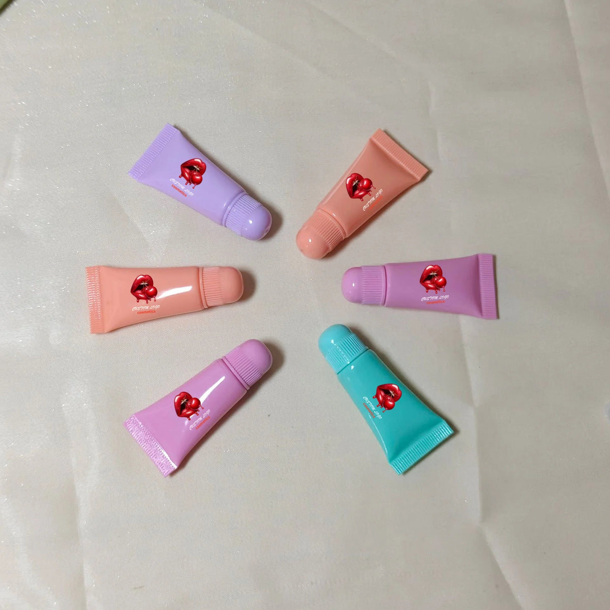 5ml lipgloss squeeze tube plastic empty cosmetics lip balm oil container tube lip gloss squeeze tube