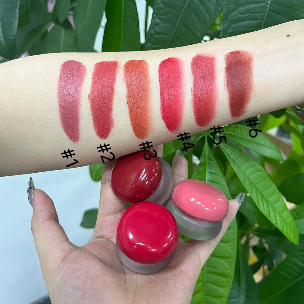 new arrival lip mud mousse velvet matte lipstick vegan creamy lipstick and cheek blush lip mud