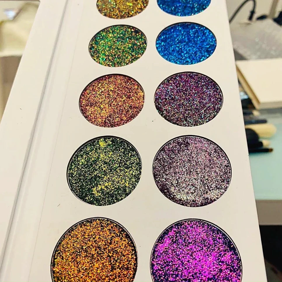 glitter nake cosmetics eyeshadow palette makeup