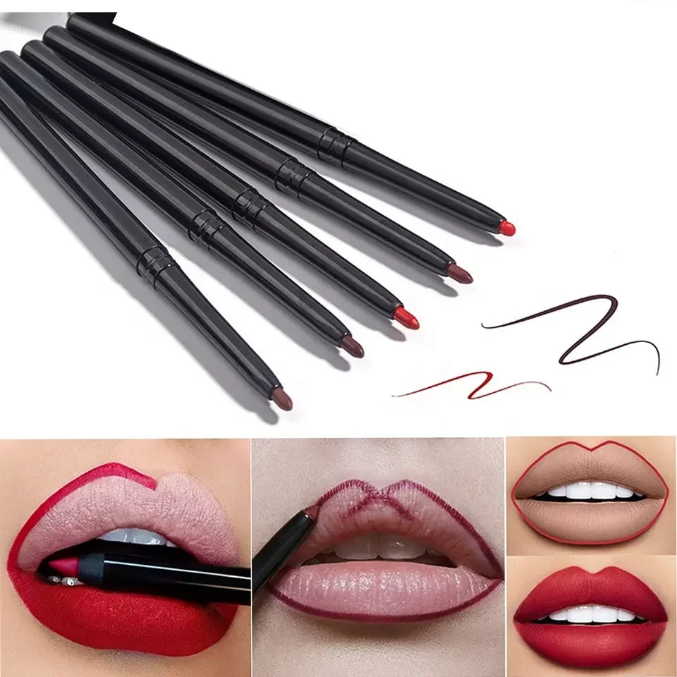 make lipgloss and liner set lipliner and lipstick matte lip kit with lip liner