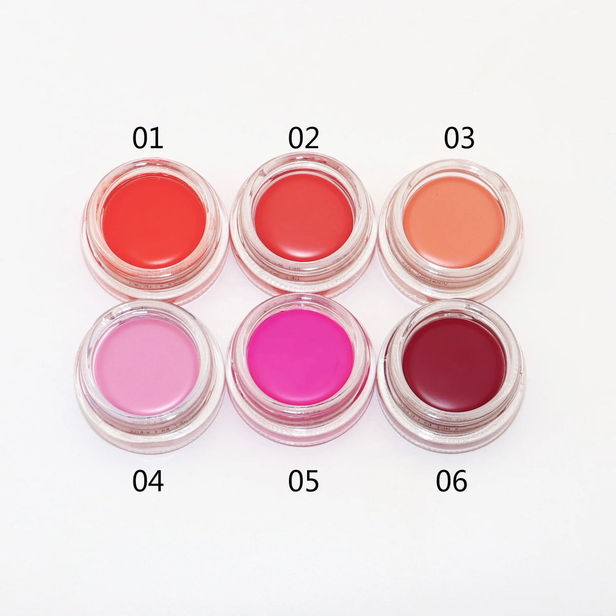 professional cream blush 6 color blusher cruelty free waterproof blush makeup