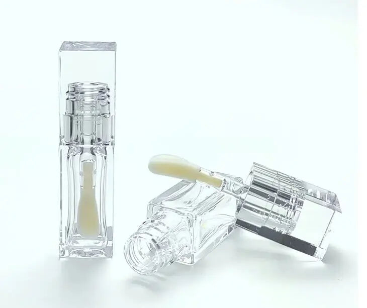 Big Wand Applicator 8ml Luxury Empty Clear Lip Gloss Tubes And Packing Lipgloss Tube