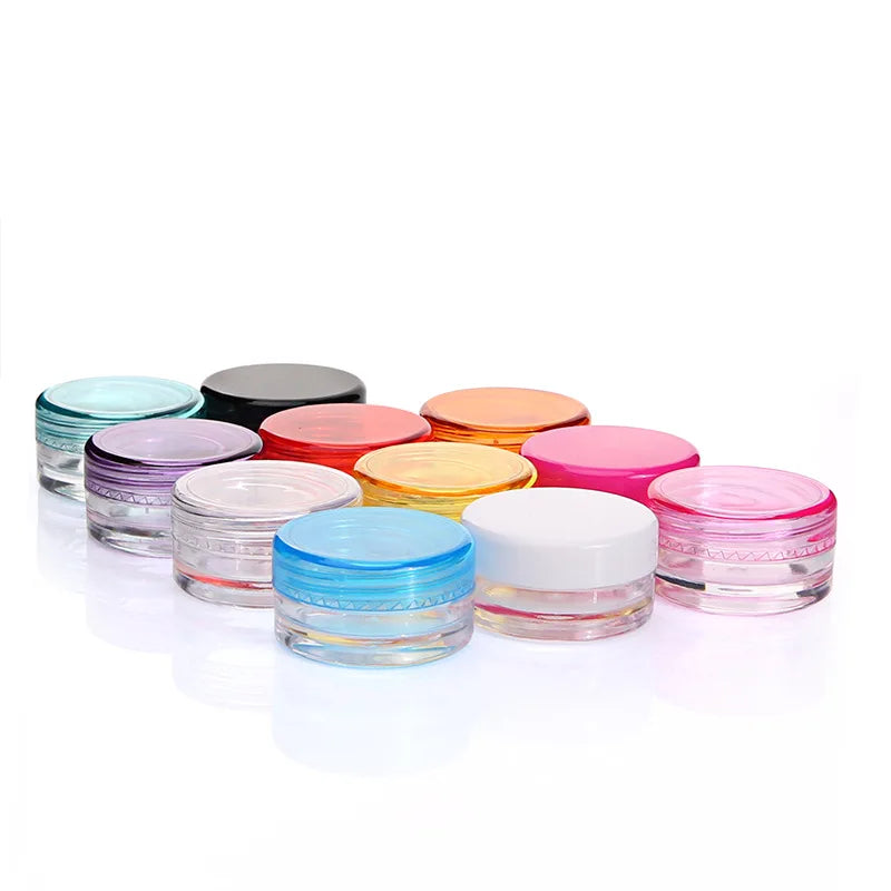 3g 5g empty container eye shadow glitter loose powder eyeshadow pigment jars nail decoration cosmetic jars