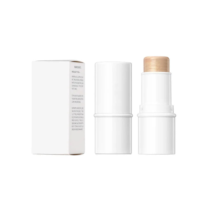 cream makeup highlighter blush stick waterproof natural vegan cosmetic highlighter stick