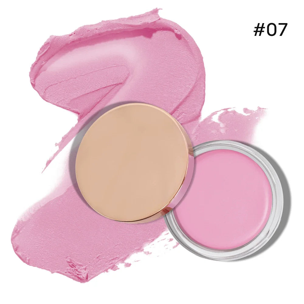 8 colors multi-purpose matte fine shimmer natural lip cheek eye blush cream