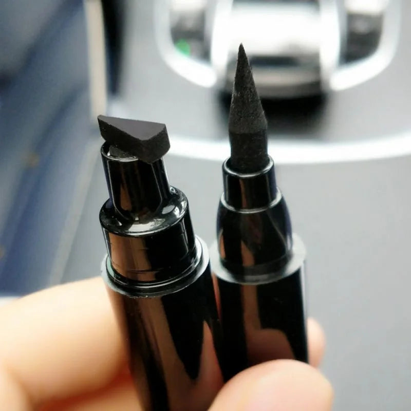 waterproof stamp eyeliner long lasting fast dry liquid eyeliner with stamp