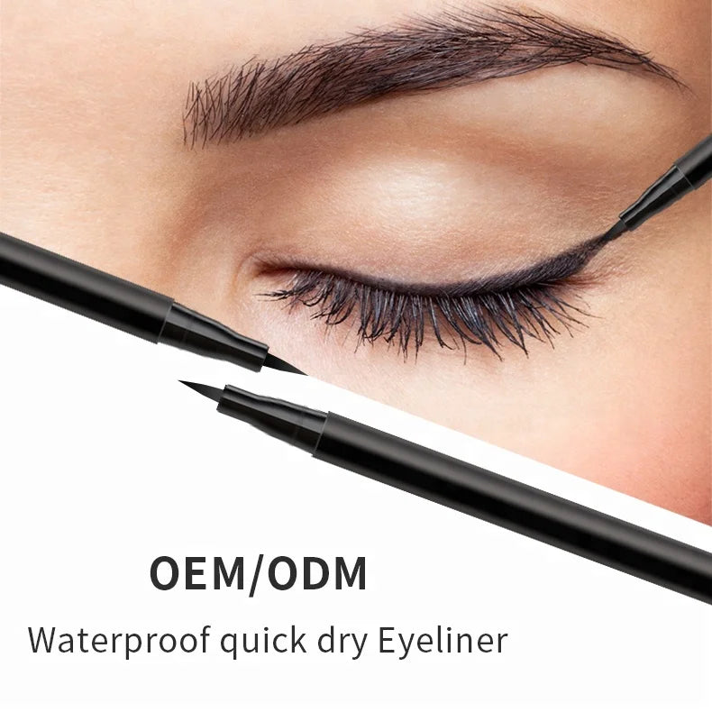waterproof long-lasting liquid eye liner pencil black makeup cosmetic eyeliner