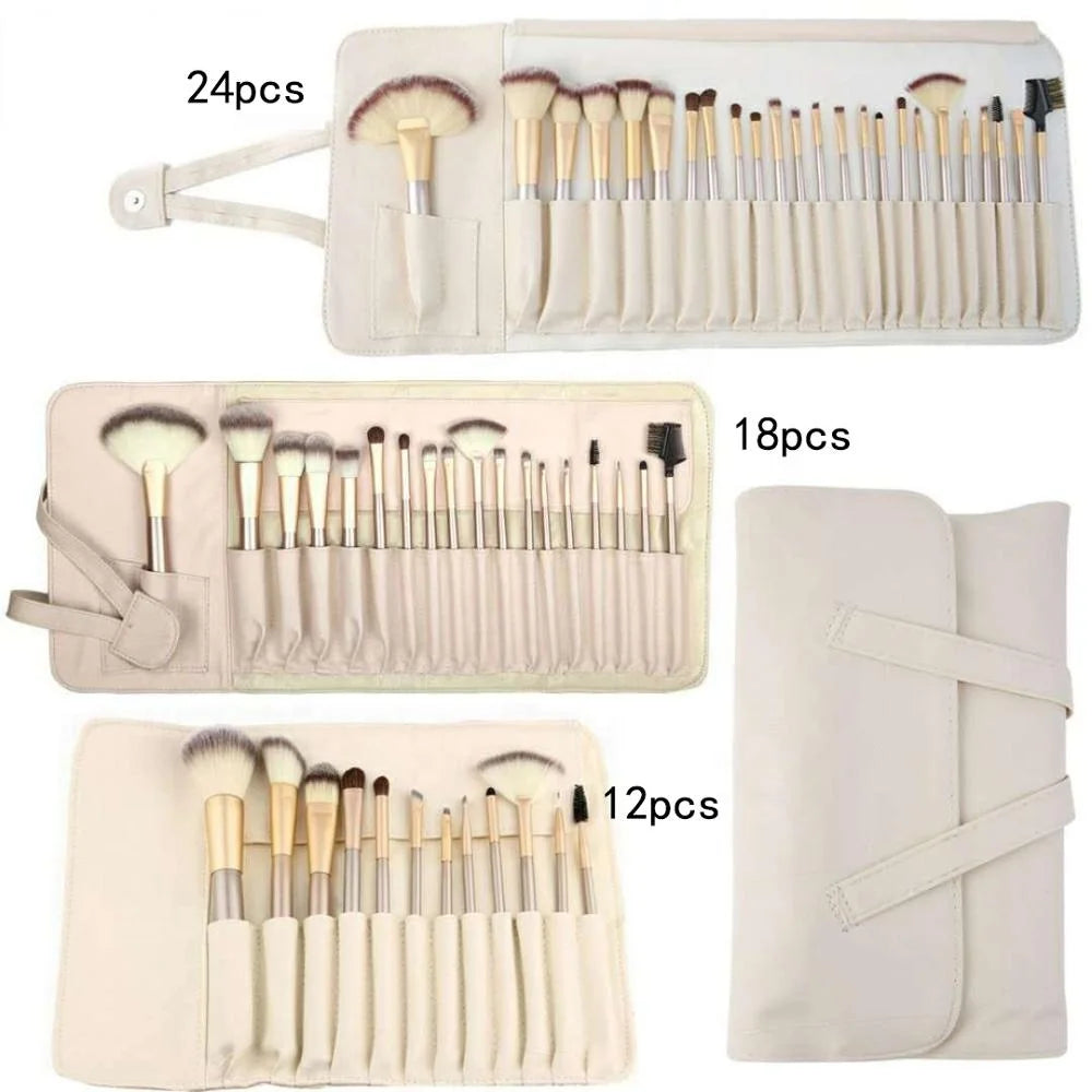 eyeliner eye shadow brow lip brush 18 pcs makeup brushes kit beauty tools high quality cosmetic brush set