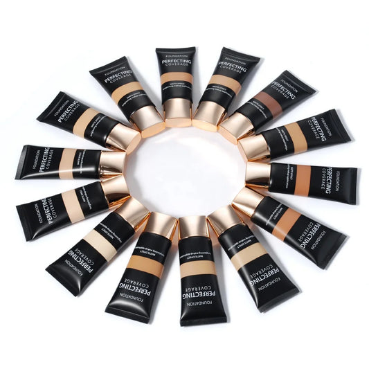 face makeup cosmetics 14 colors waterproof liquid matte foundation long lasting foundation