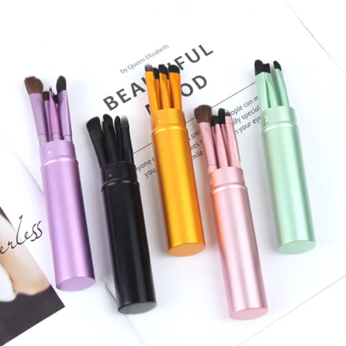 professional eye shadow brushes kit cosmetics 5pcs makeup brushes eyeshadow brushes set