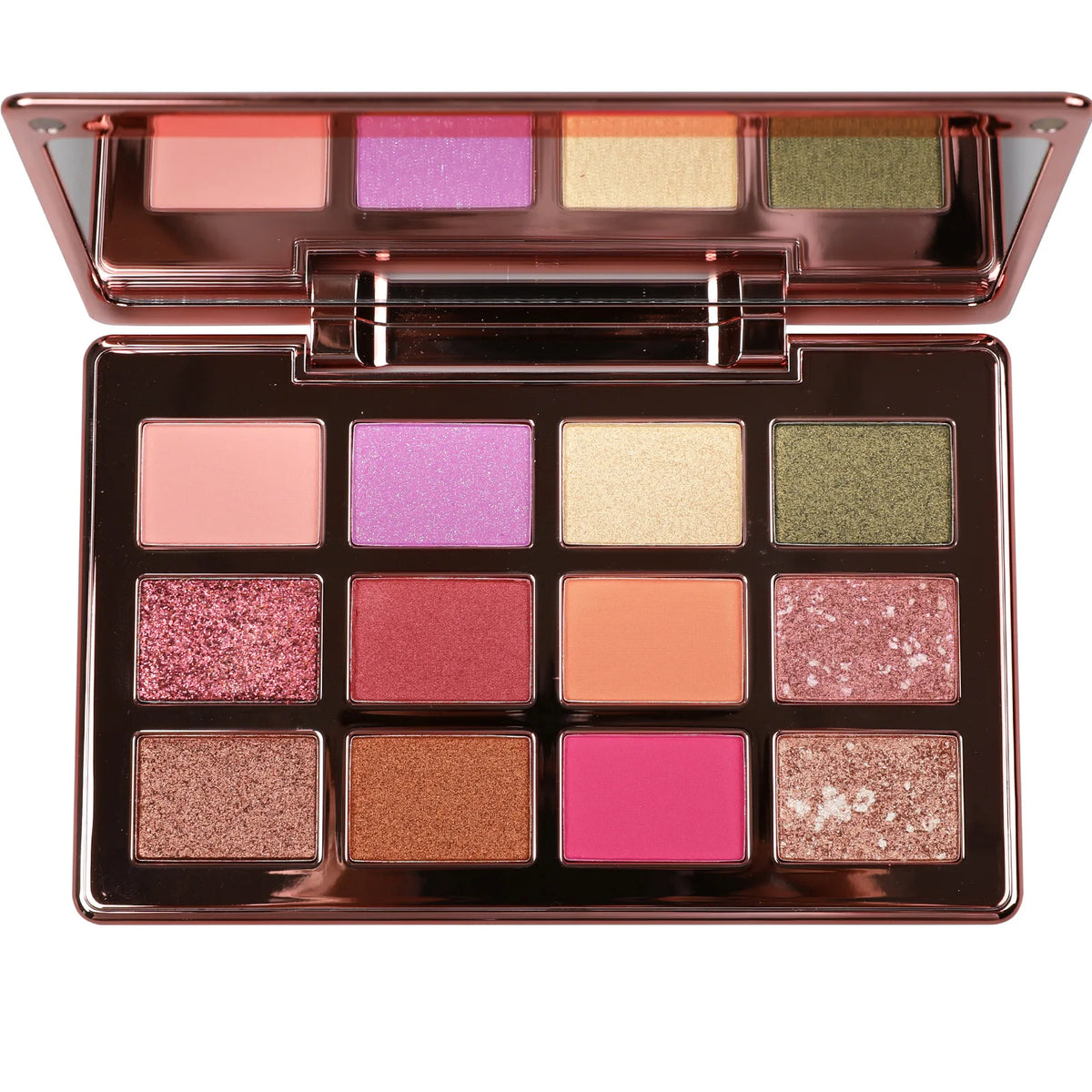 12-color vegan metal eyeshadow palette