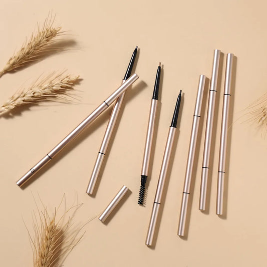 high pigment waterproof rose gold brow pencil long lasting eyebrow pencil