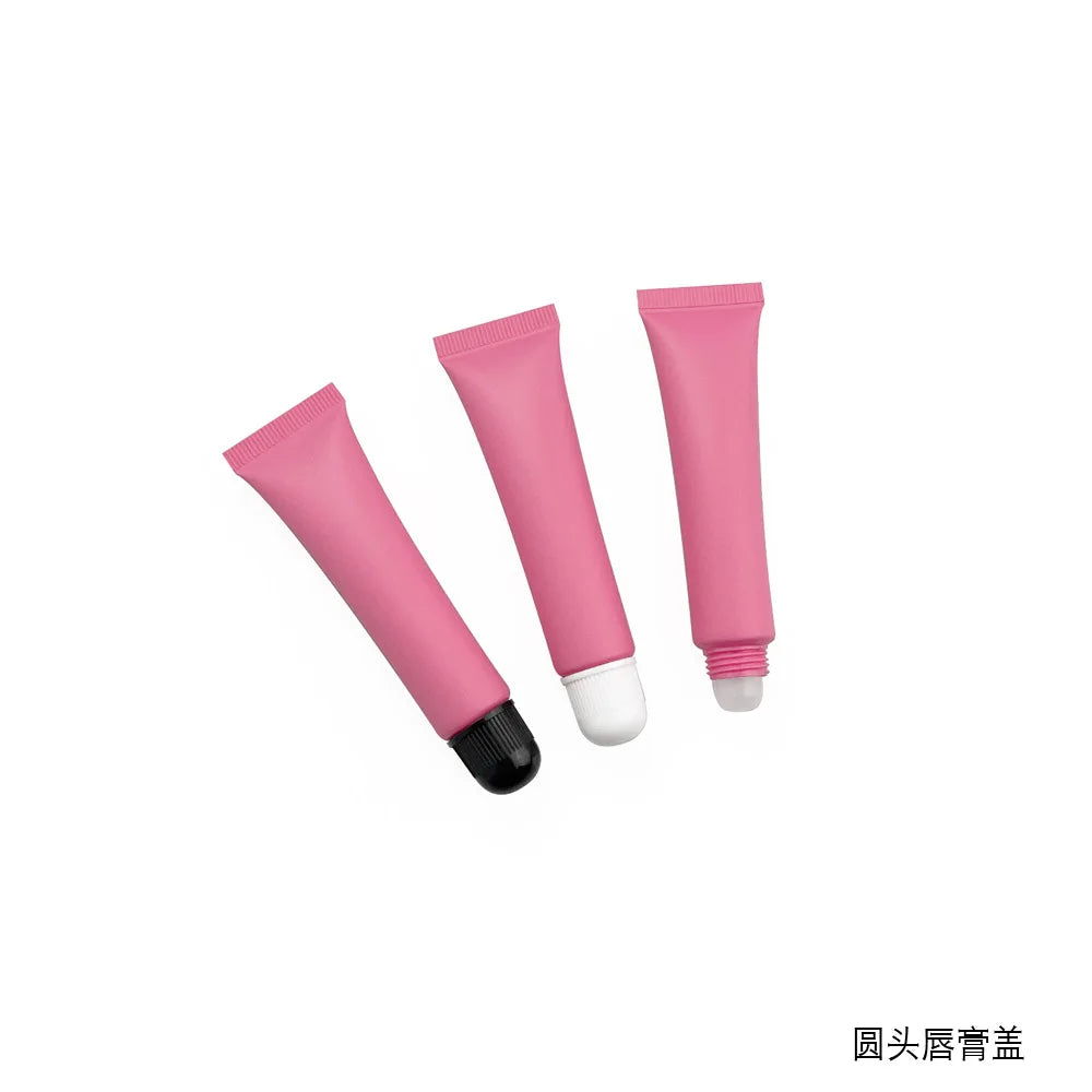new 15ml empty eye cream lip scrub oil balm tube lipgloss containers soft plastic tube squeeze cosmetic packaging tube