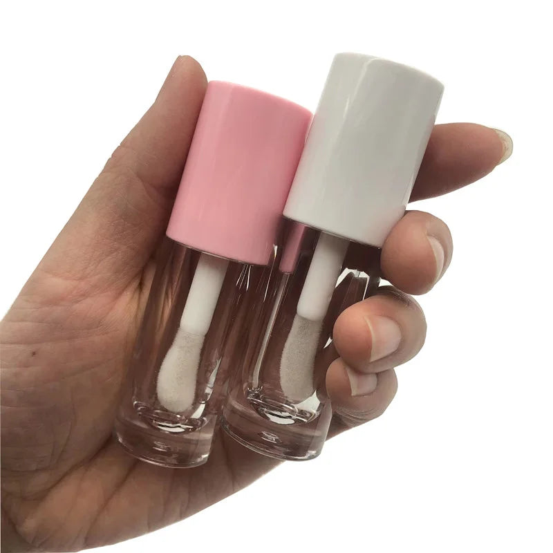 lipgloss container 6ml lip glaze tube packaging lip gloss tubes with big applicator