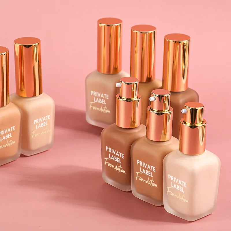face makeup 10 colors waterproof full coverage matte liquid foundation