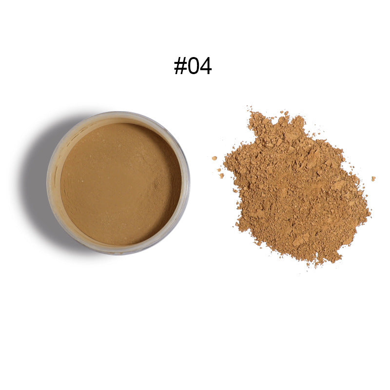 17 colors face makeup setting loose powder oil control waterproof matte finish loose powder