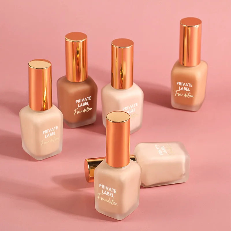face makeup 10 colors waterproof full coverage matte liquid foundation