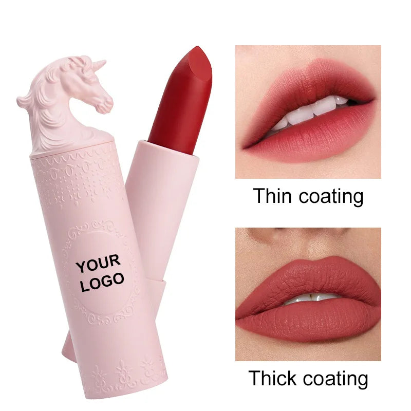 high pigment vegan horse matte lipstick your vegan creamy lip makeup waterproof long lasting lipstick