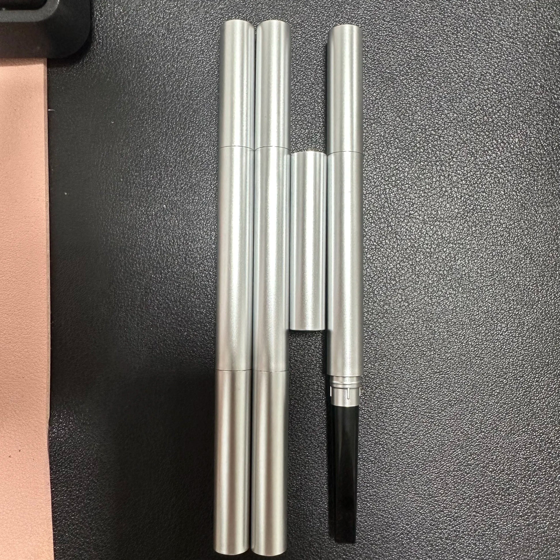 Double-head waterproof eyebrow pencil with brush