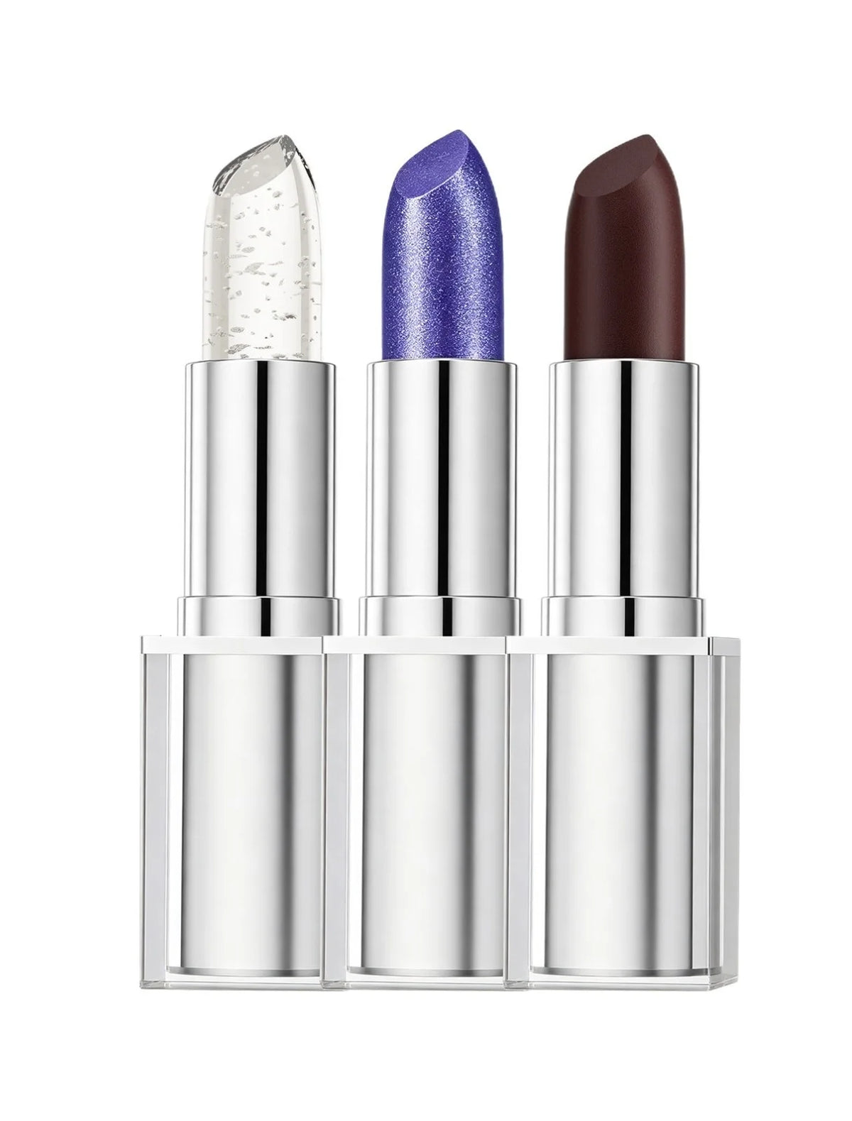 cosmetics mineral smooth moisturizing lip balm lipstick temperature color changing jelly flower 5g