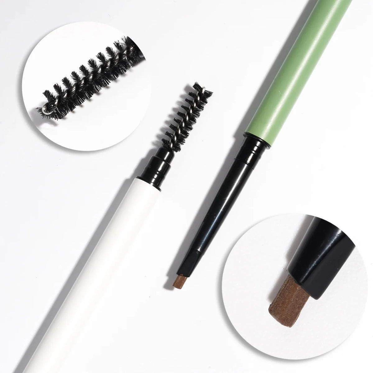 brow double sided pencil nude definer shaping waterproof natural vegan pen eyebrow pencil