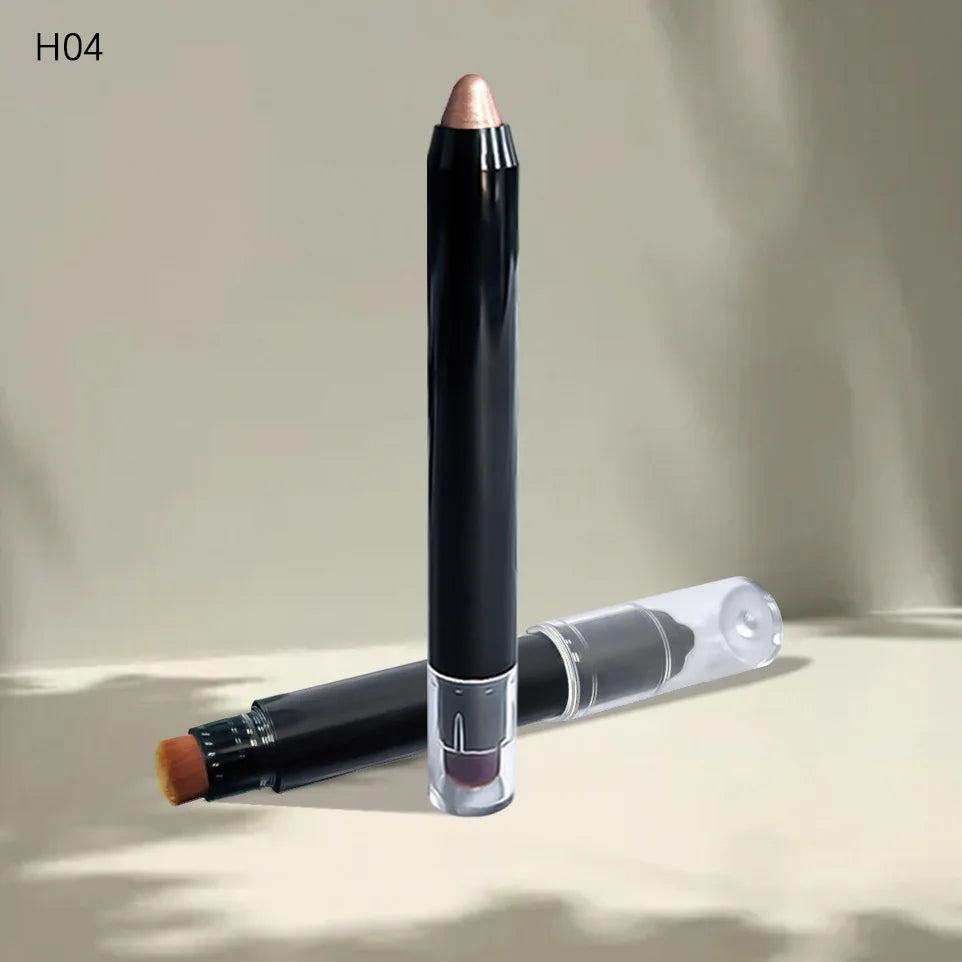 face makeup highly pigmented shimmer highlighter stick creamy highlighter pen for beauty