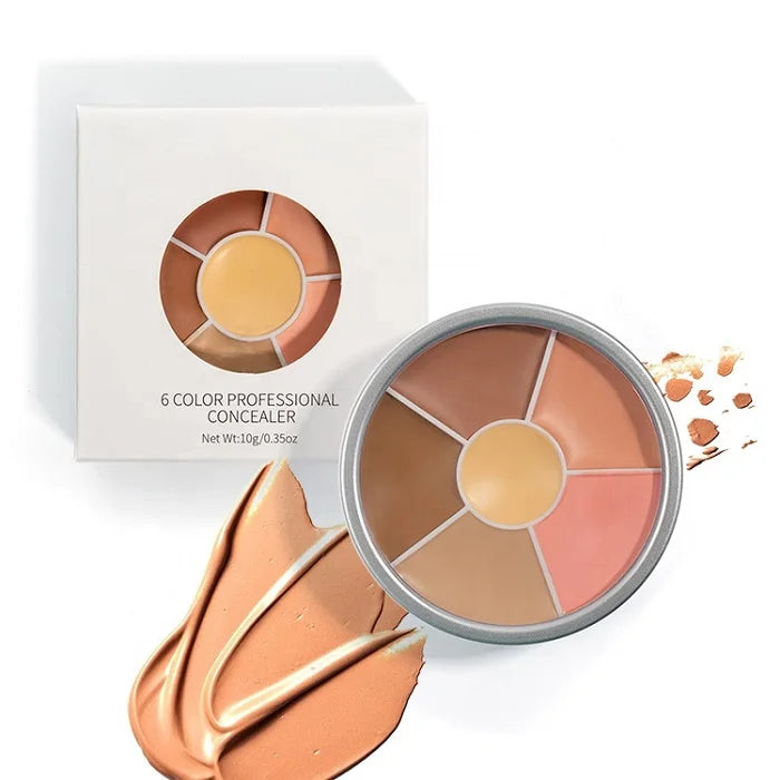 high quality professional face makeup cosmetics vegan waterproof cream concealer makeup concealer palette
