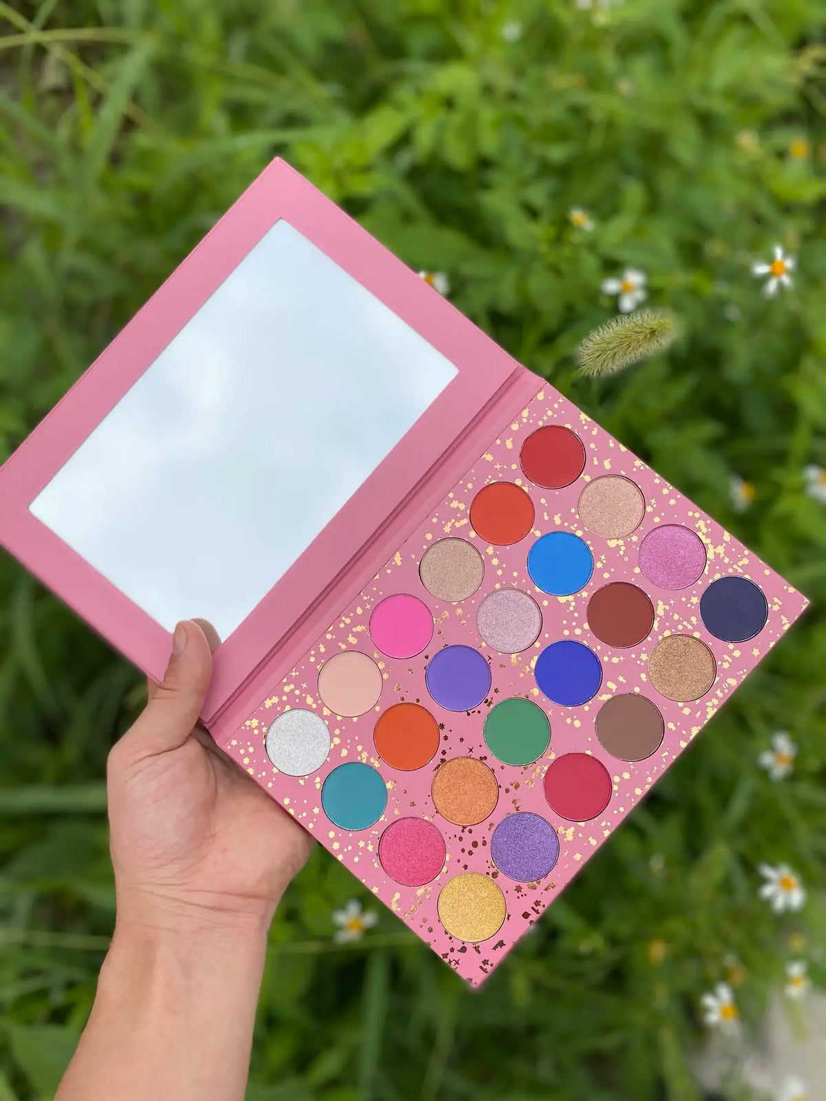 24-color vegan shimmer matte eyeshadow palette