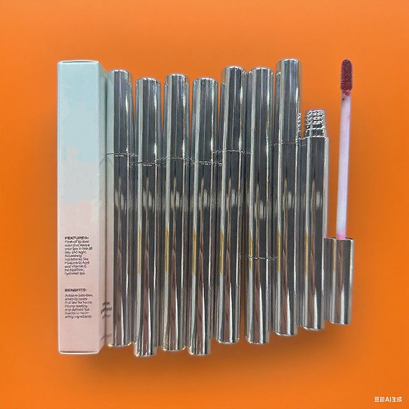 Peel-off liquid lip liner
