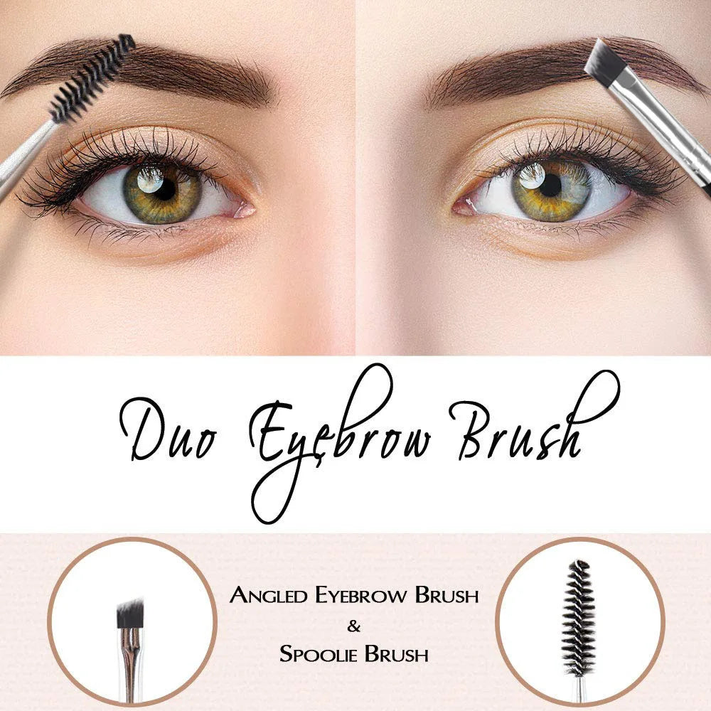 high quality dual side eyebrow brush 2in1 eyelash eyebrow makeup brush