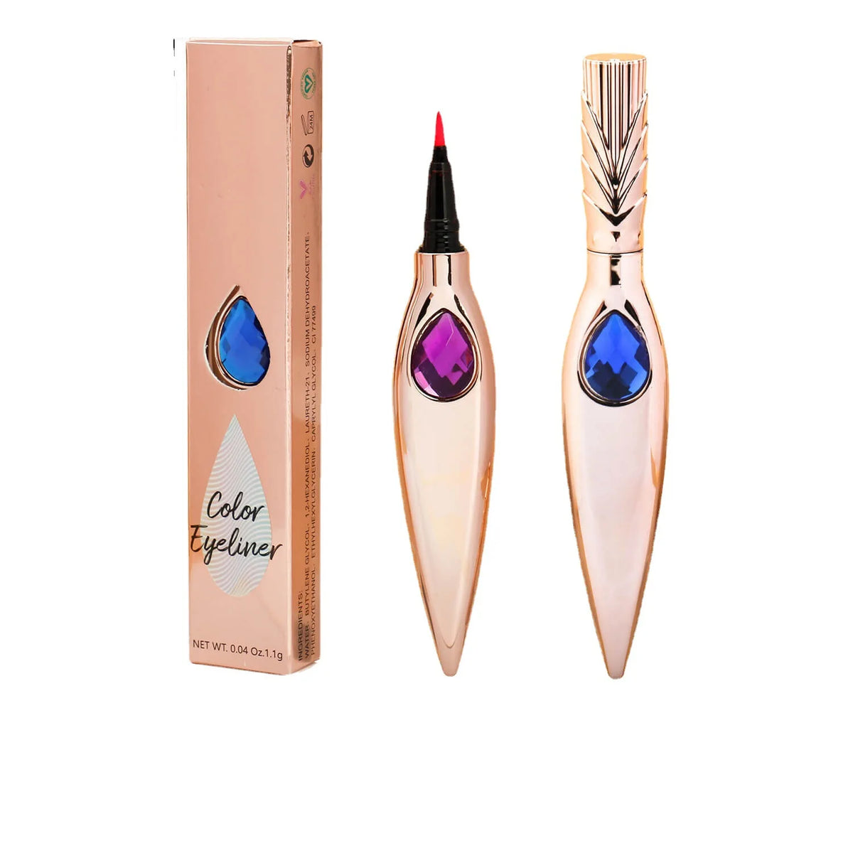 colored eyeliner with quick drying eyeliner natural organic waterproof eye liner pen