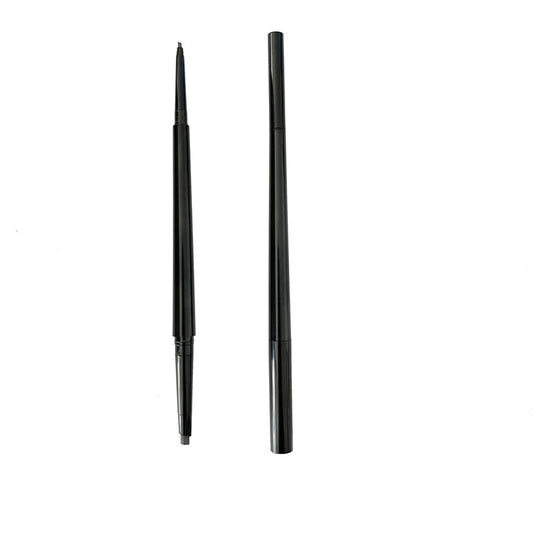 professional 6 colors black triangle pencil waterproof double headed eyebrow pencil