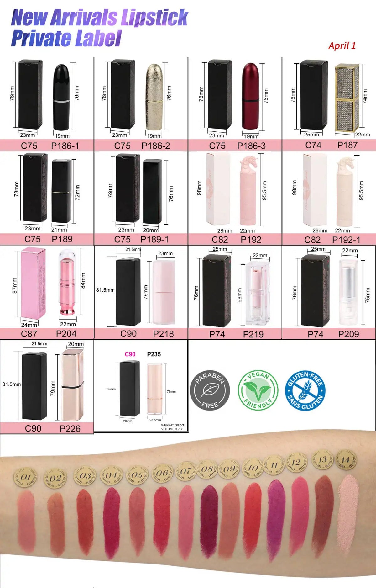 cosmetics pink smooth lipstick long lasting moisturizing creamy matte lipstick