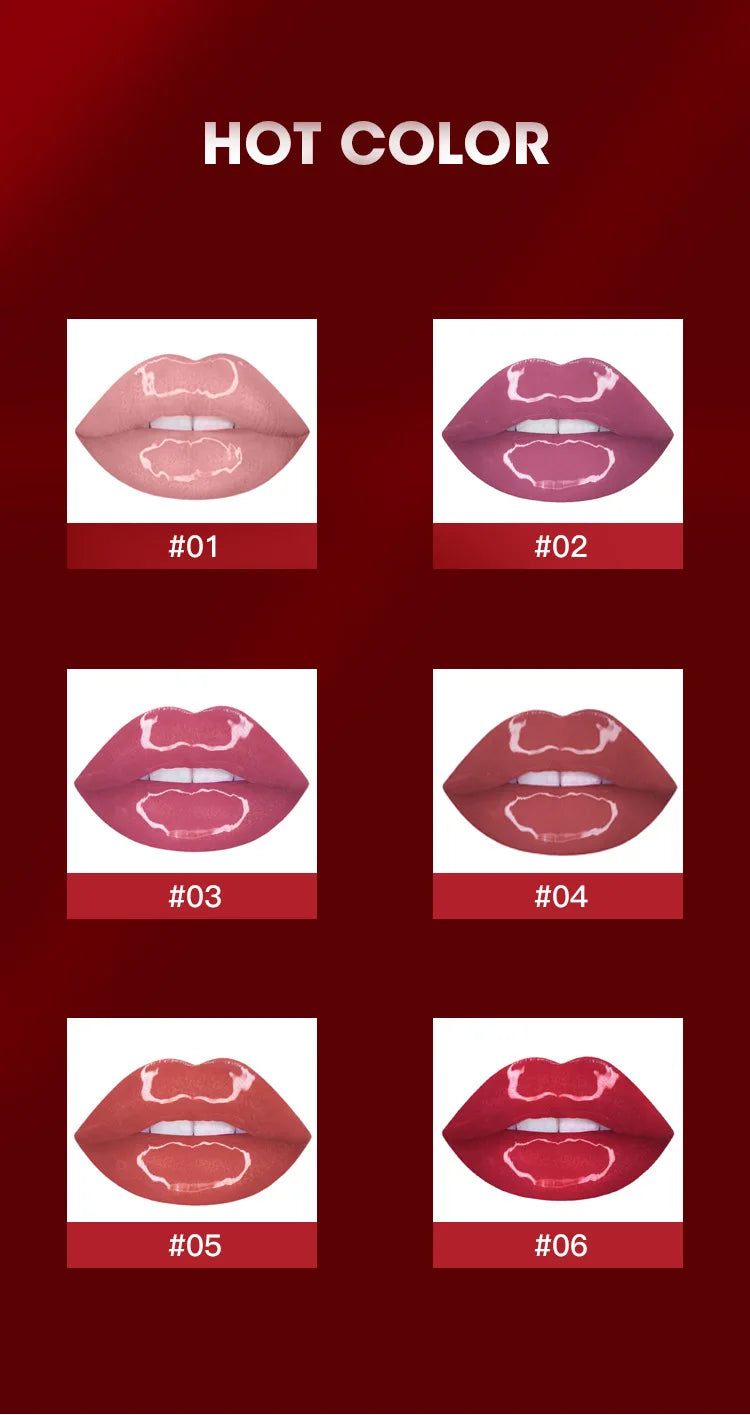 tinted lipgloss silky lip glaze vegan glossy liquid waterproof lip tint
